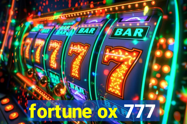 fortune ox 777